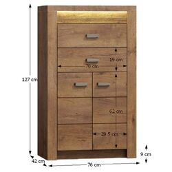 Тумба Tempo Kondela Infinity I-06 (Ash Light) Thumb