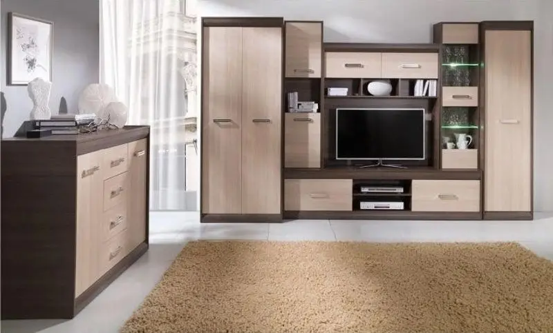 Тумба Tempo Kondela Korina (Dark Oak/Light Oak) - 3