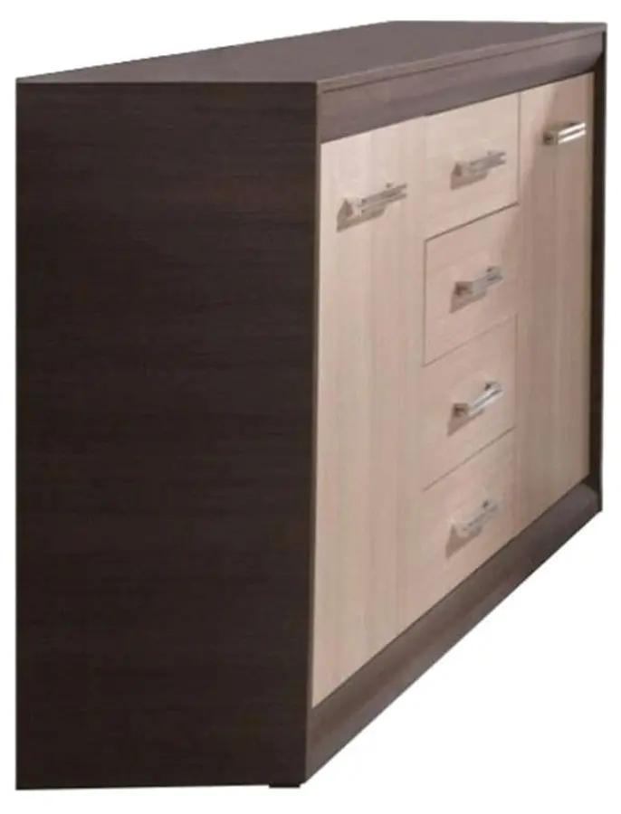 Тумба Tempo Kondela Korina (Dark Oak/Light Oak)