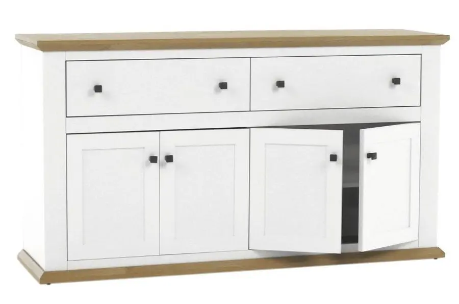 Tumba Mobhaus Leon MZ10 (White/Grand Oak) - 5