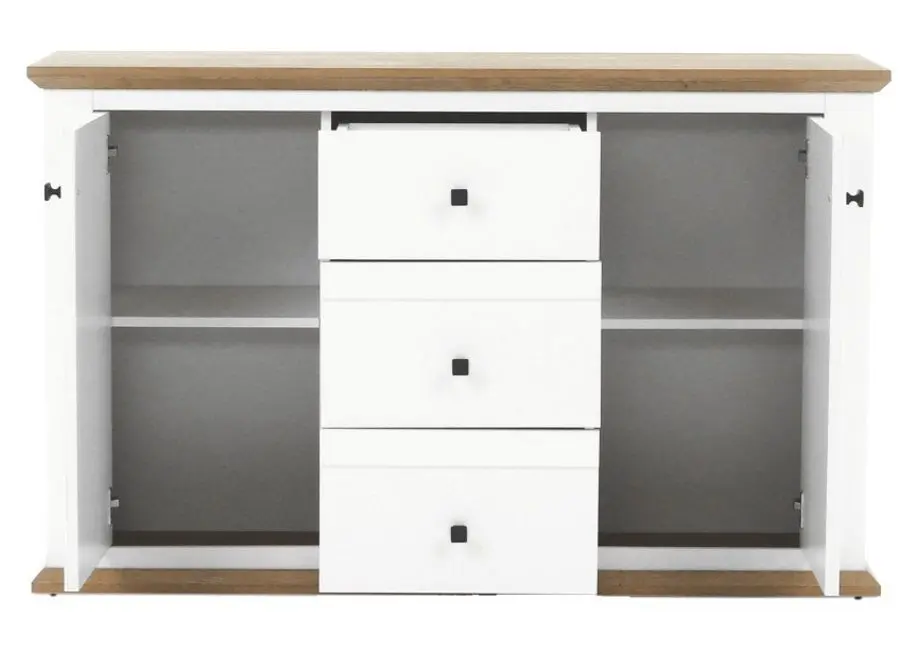 Тумба Mobhaus Leon MZ11 (White/Grand Oak)