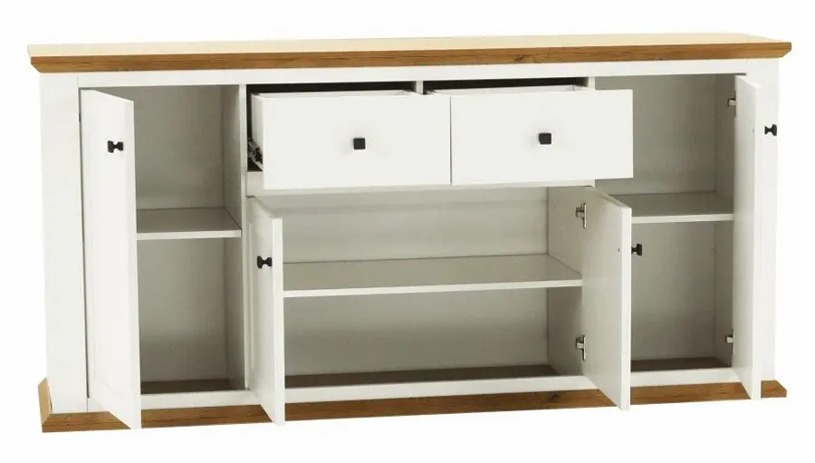 Тумба Mobhaus Leon MZ9 (White/Grand Oak)