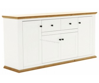 Тумба Mobhaus Leon MZ9 (White/Grand Oak)