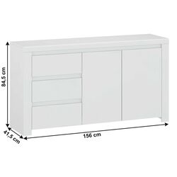 Tumba Mobhaus Lindy 2D3S (White Gloss) Thumb