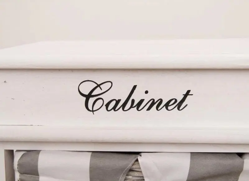 Comoda Mobhaus Manon 3 (Gray/White)