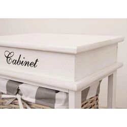 Комод Mobhaus Manon 4 (Gray/White) Thumb