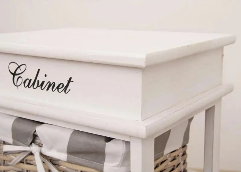 Комод Mobhaus Manon 4 (Gray/White)