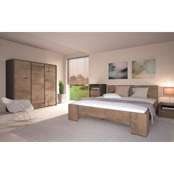 Tumba Mobhaus Montana K3D (Lefkas Oak Dark/Gray Smooth) Thumb