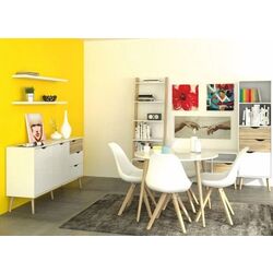 Тумба Tempo Kondela Oslo 75381 (Sonoma Oak/White) Thumb