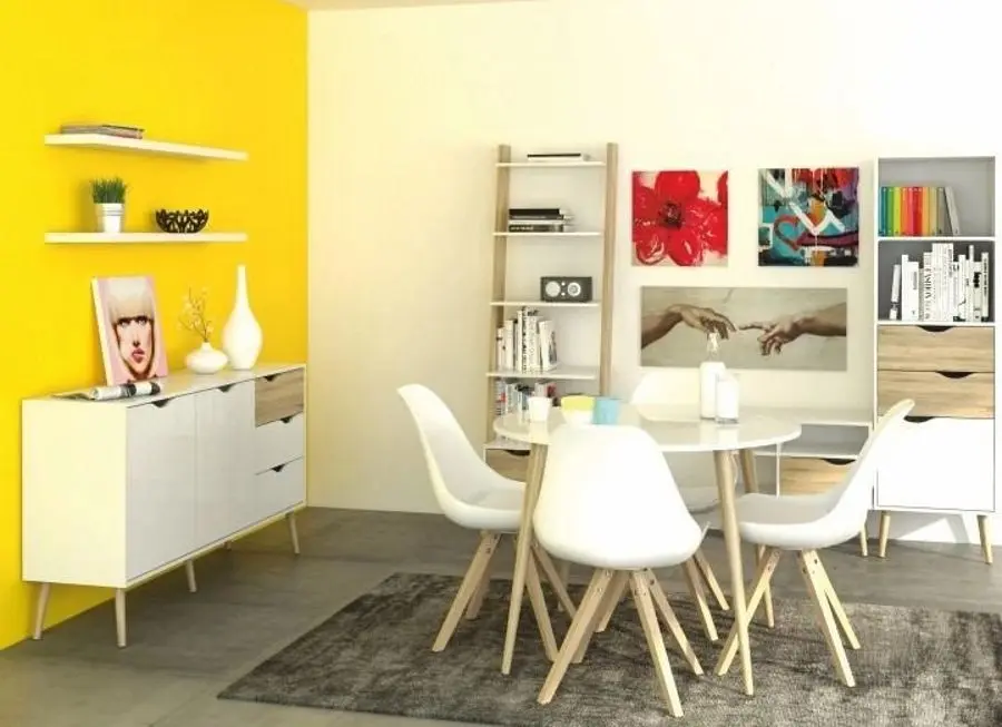 Тумба Tempo Kondela Oslo 75381 (Sonoma Oak/White)