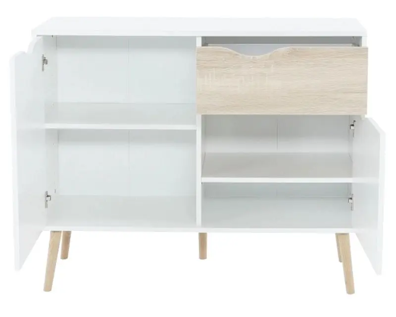 Tumba Tempo Kondela Oslo 75387 (Sonoma Oak/White) - 4