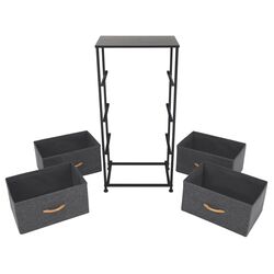 Комод Mobhaus Palmera Typ 2 (Dark Gray/Black) Thumb