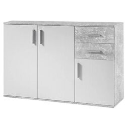 Tumba Tempo Kondela Poppy 2 (White/Concrete)