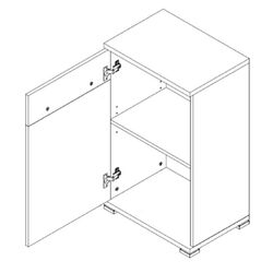 Tumba Mobhaus Rachel Typ 1 (Canyon Oak/Gloss) Thumb
