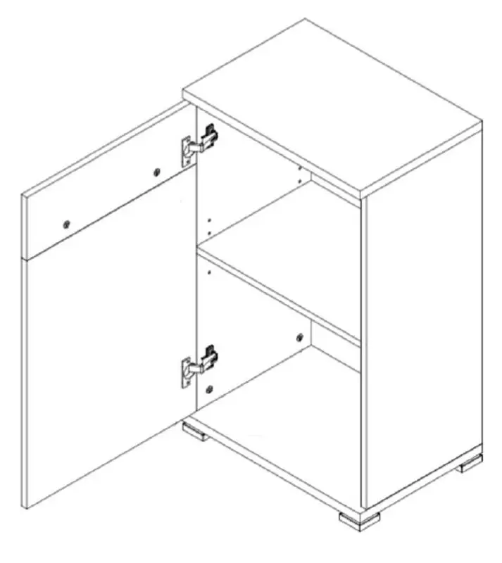 Tumba Mobhaus Rachel Typ 1 (Canyon Oak/Gloss)
