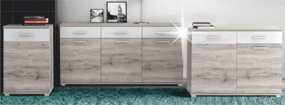 Tumba Mobhaus Rachel Typ 1 (Canyon Oak/Gloss)