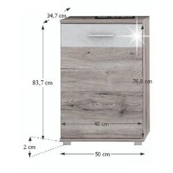 Tumba Mobhaus Rachel Typ 1 (Canyon Oak/Gloss) Thumb