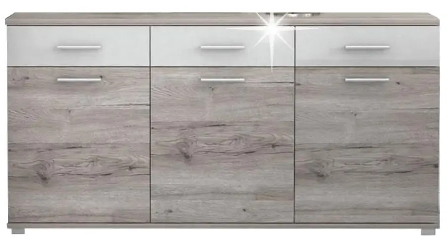 Tumba Mobhaus Rachel Typ 2 (Canyon Oak/Gloss)