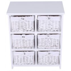 Comoda Mobhaus Rafaello 6 (White) Thumb