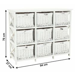 Комод Mobhaus Rafaello 9 (White) Thumb