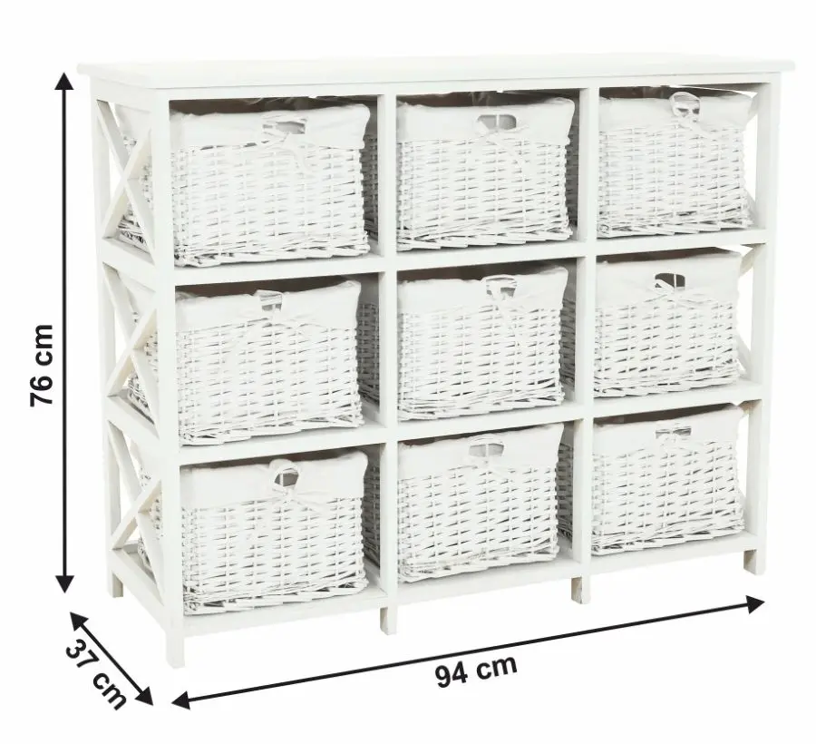 Комод Mobhaus Rafaello 9 (White)