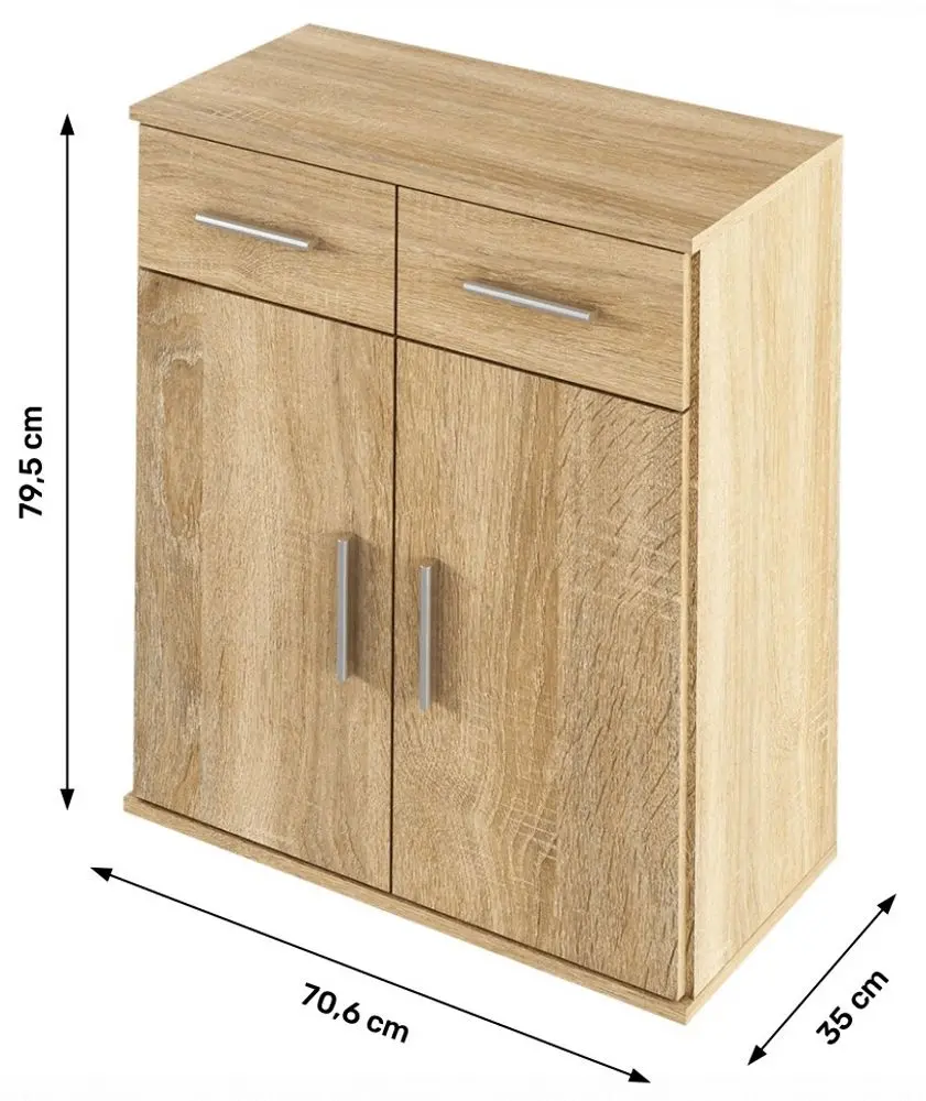 Тумба Mobhaus Resita Typ 2 (Sonoma Oak)