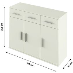 Тумба Mobhaus Resita Typ 3 (White) Thumb