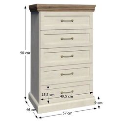 Comoda Tempo Kondela Royal KS5 (Northern Pine/Wild Oak) Thumb