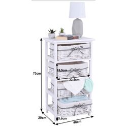 Comoda Mobhaus Ruby 4 (White) Thumb