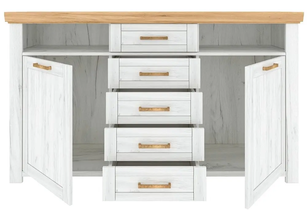 Tumba Tempo Kondela Sudbury E (Craft Oak Golden/Craft Oak White)