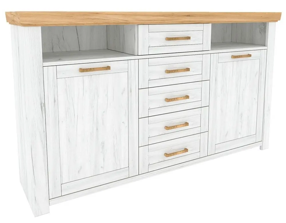 Tumba Tempo Kondela Sudbury E (Craft Oak Golden/Craft Oak White)