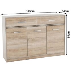 Тумба Mobhaus Teyo 3D2S (Sonoma Oak) Thumb