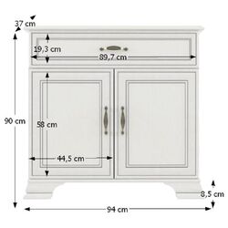Тумба Mobhaus Tiffy 07 (Woodline Cream) Thumb