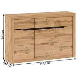 Tumba Mobhaus Toronta (Wotan Oak) Thumb