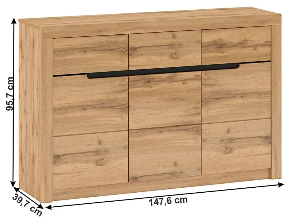 Tumba Mobhaus Toronta (Wotan Oak) - 3