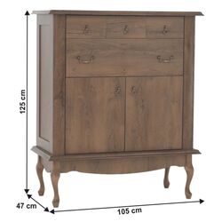 Tumba Tempo Kondela Vilar DA10 (Lefkas Oak) Thumb