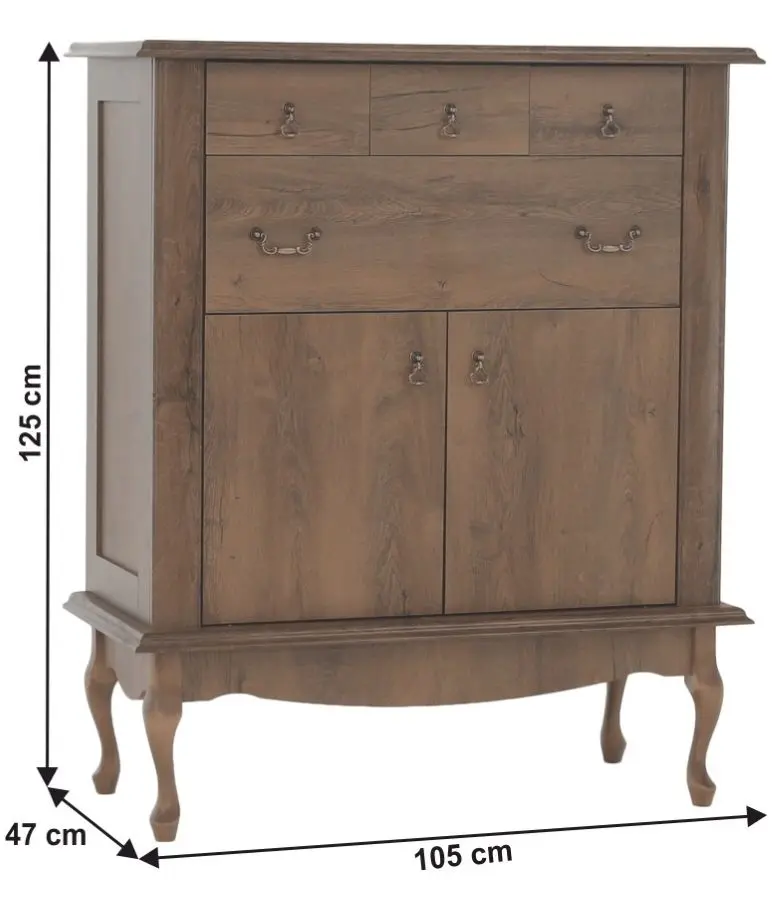 Tumba Tempo Kondela Vilar DA10 (Lefkas Oak) - 2