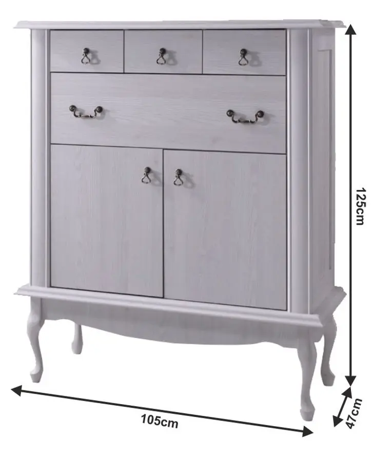 Tumba Tempo Kondela Vilar DA10 (White Pine)