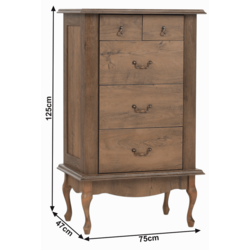 Comoda Tempo Kondela Vilar DA12 (Lefkas Oak) Thumb