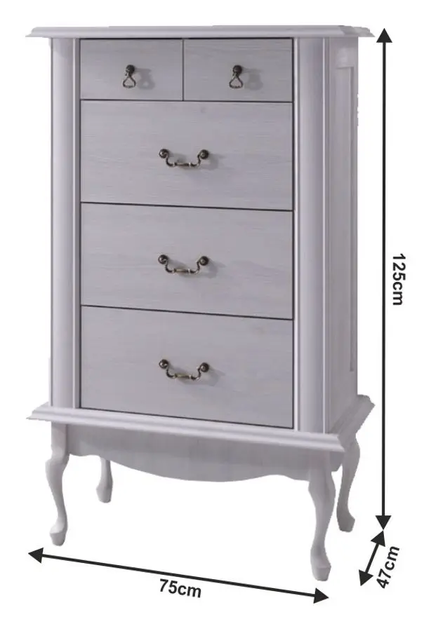 Комод Tempo Kondela Vilar DA12 (White Pine)