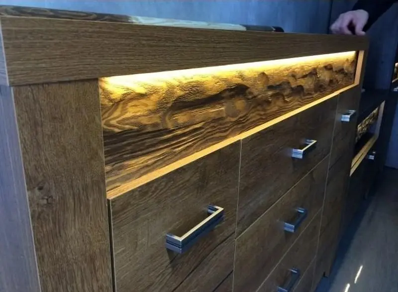 Тумба угловая Tempo Kondela Infinity I-15 (Ash Dark)