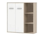 Шкаф комбинированный Mobhaus Maurus New MA32 (Sonoma Oak/White)