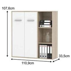 Dulap combinat Mobhaus Maurus New MA32 (Sonoma Oak/White) Thumb