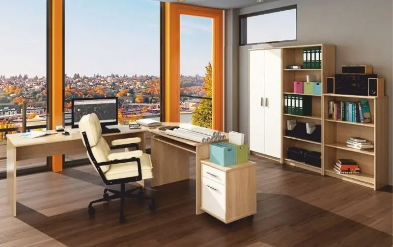 Шкаф Mobhaus Johan 2 New 13 (Sonoma Oak/White)