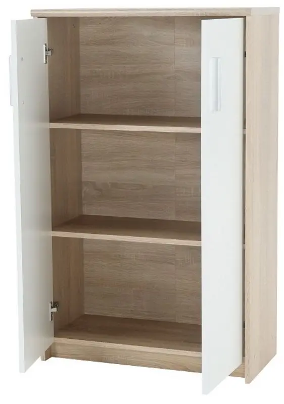 Шкаф Mobhaus Johan 2 New 13 (Sonoma Oak/White)