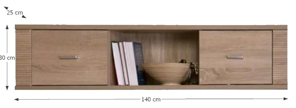 Dulap suspendat Tempo Kondela Grand Typ 15 (Sonoma Oak)