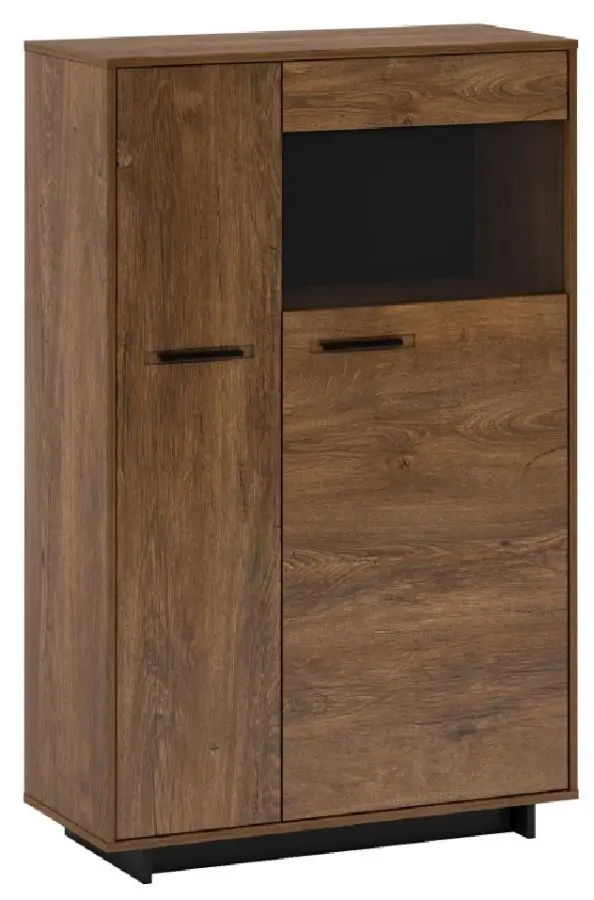 Tumba Tempo Kondela Delis C2 Right (Bolzano Oak/Black)