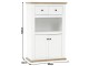 Шкафчик Mobhaus Leon MZ8 (White/Grand Oak)