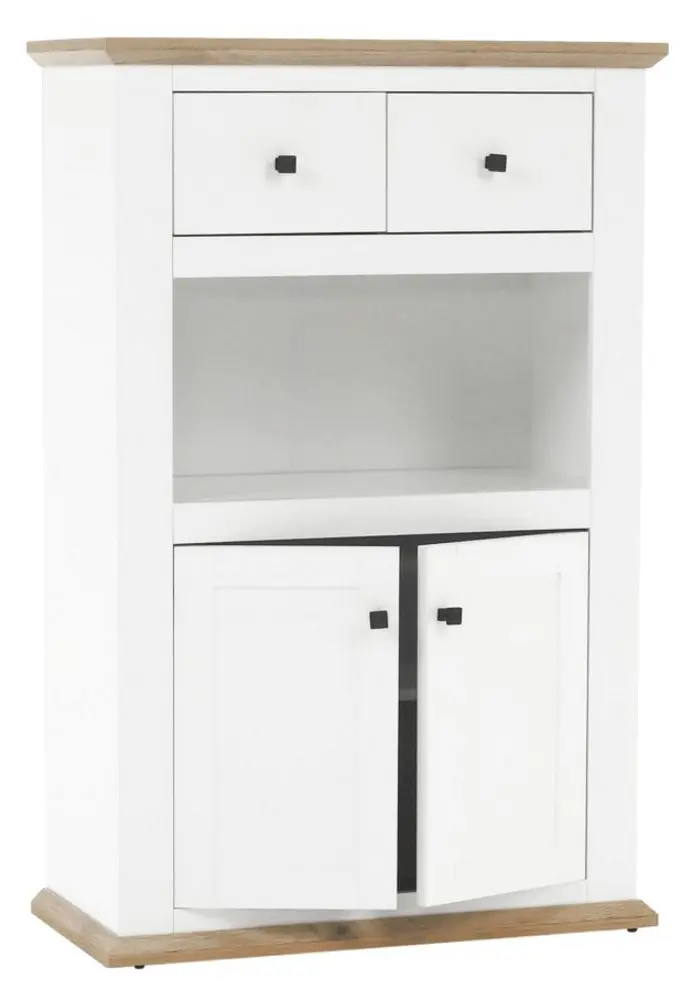 Dulap Mobhaus Leon MZ8 (White/Grand Oak)