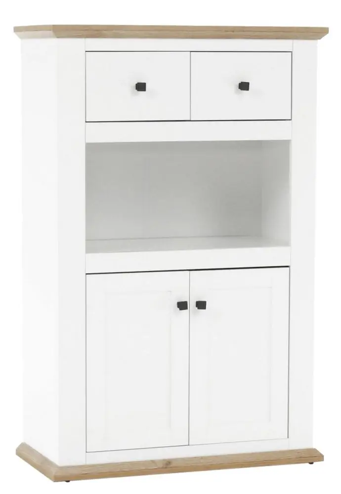Dulap Mobhaus Leon MZ8 (White/Grand Oak)